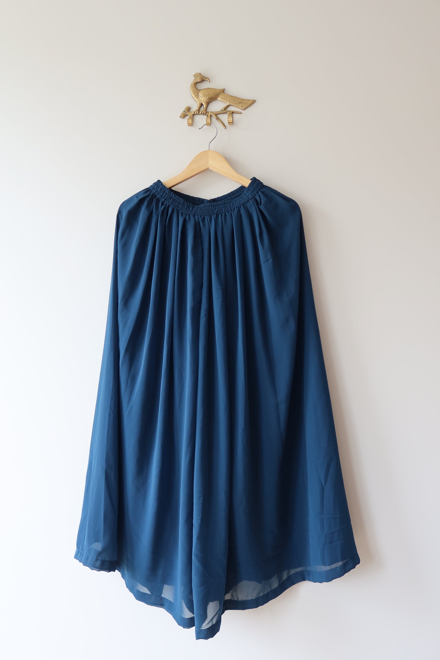 Navy Blue Sharara Set - Preloved, 36
