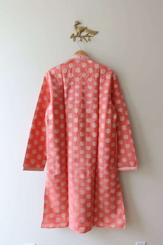 Luxurious Cotton Silk Kurta Set- 40, New