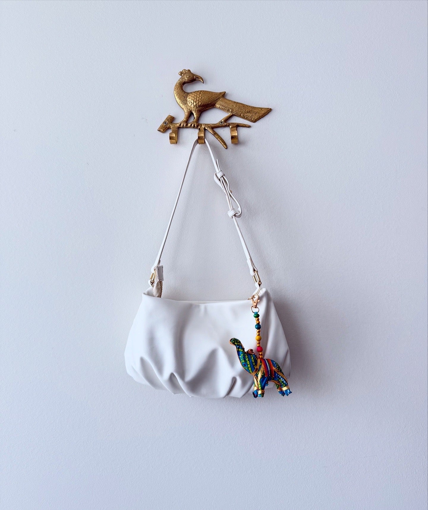 Handmade Elephant Bag Charms- New