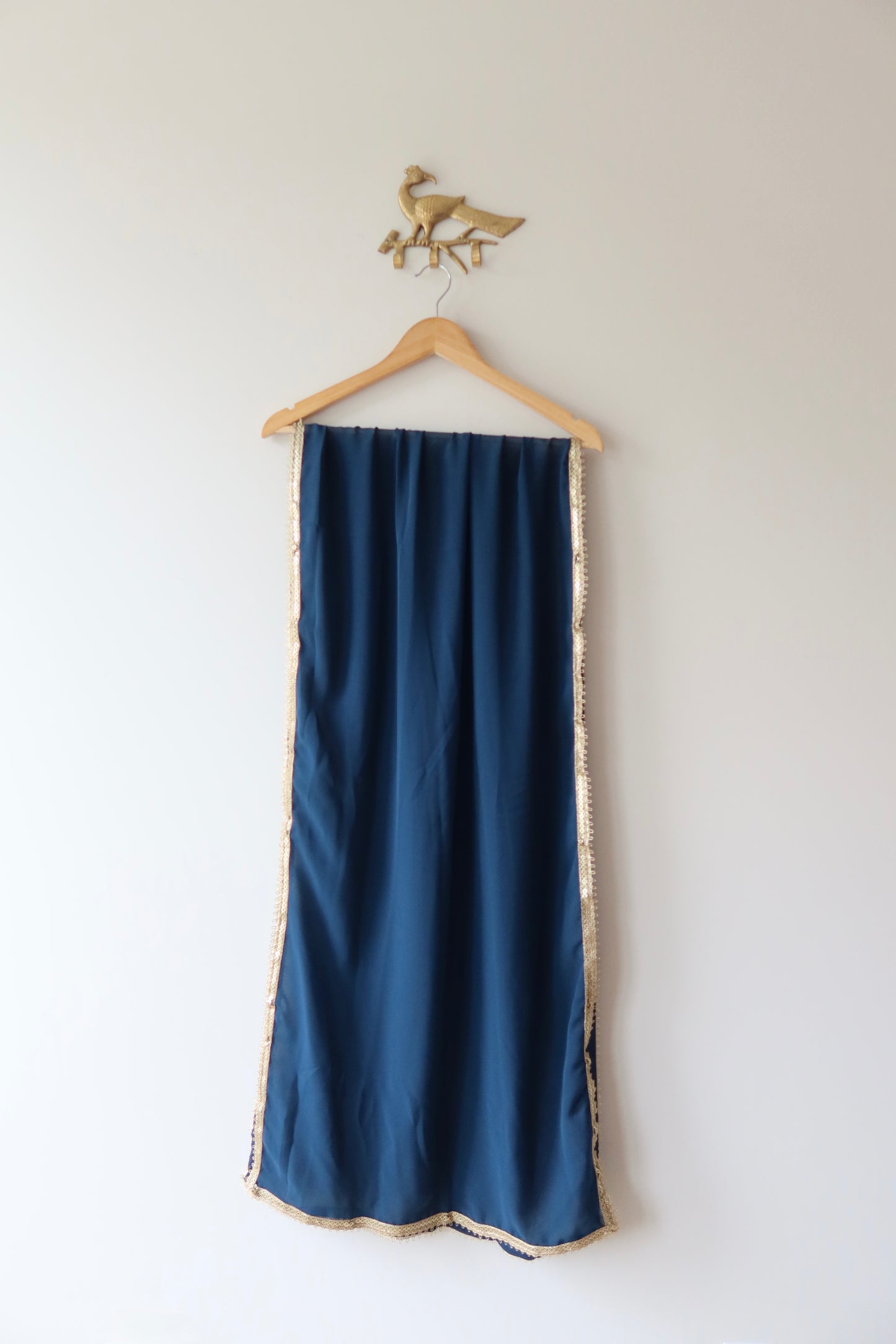 Navy Blue Sharara Set - Preloved, 36
