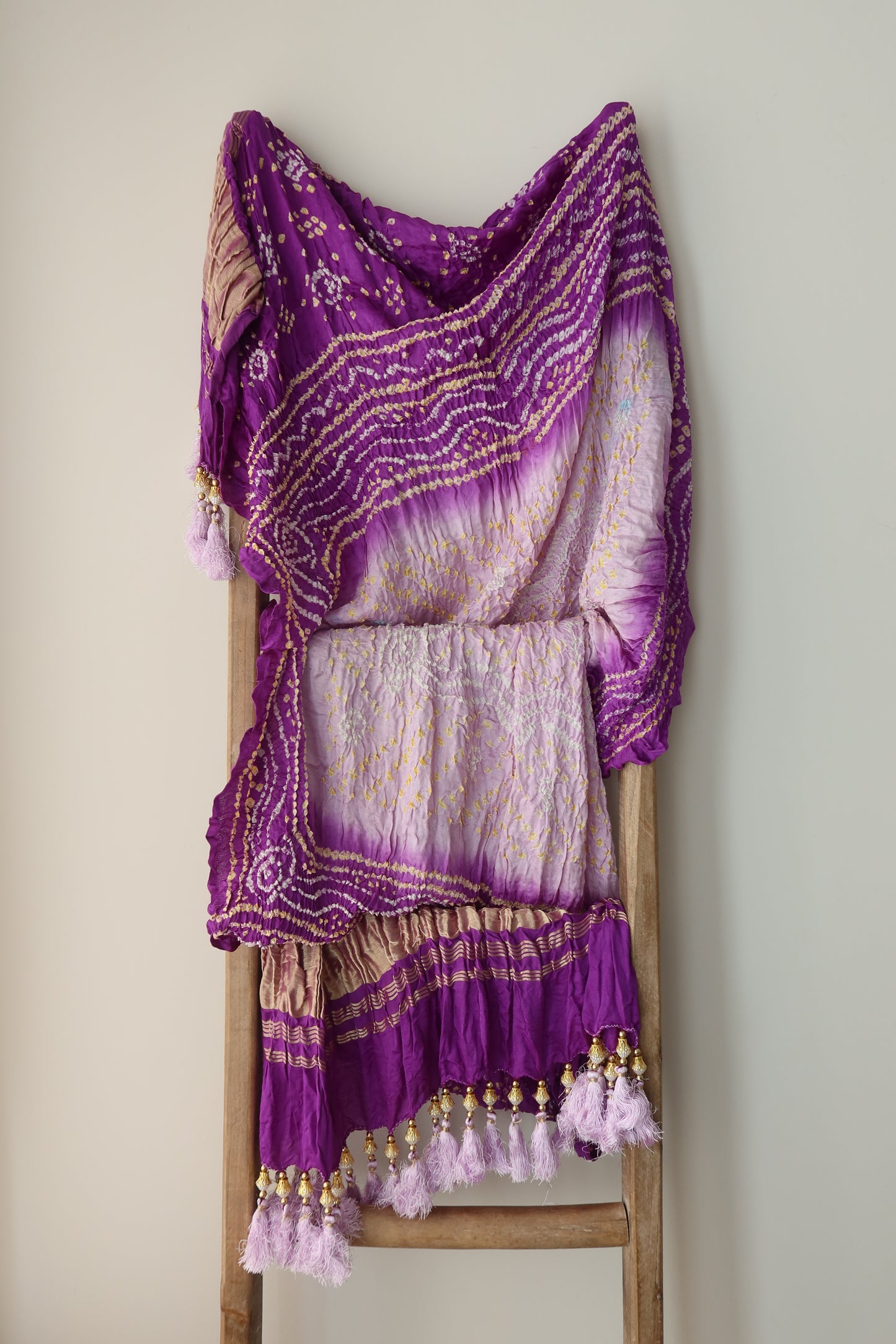 Hand Dyed Bandhani Dupatta - New