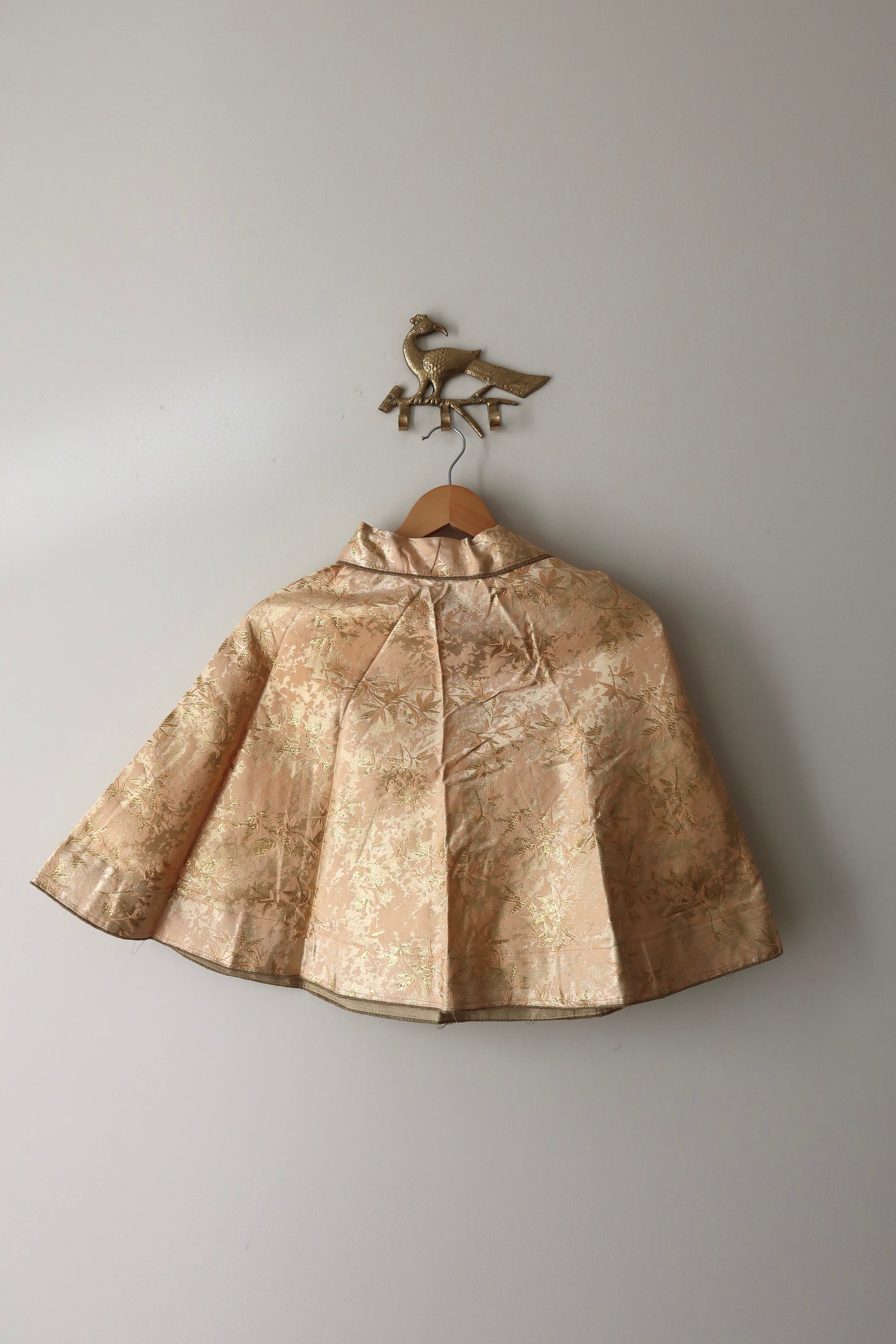 Peach and Gold Lehenga Kids Choli- 20, New