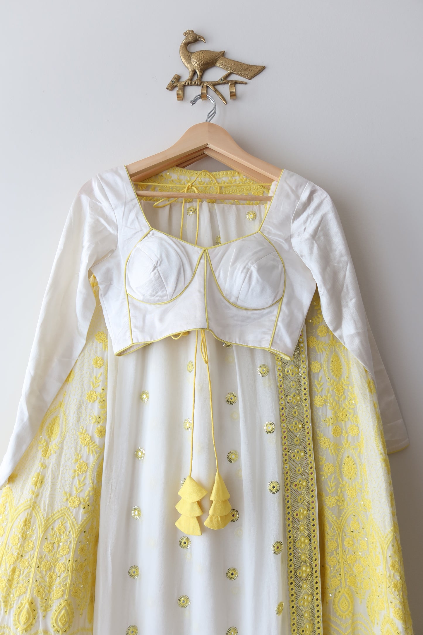 That's Very Yellow Lehenga Set - New
