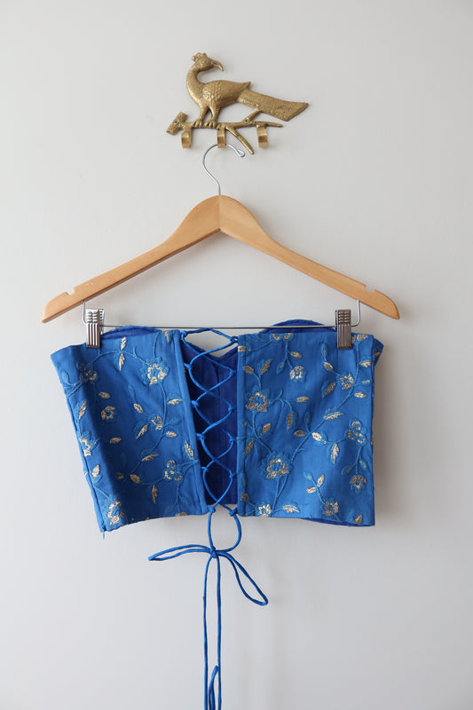 Blue Corset- New