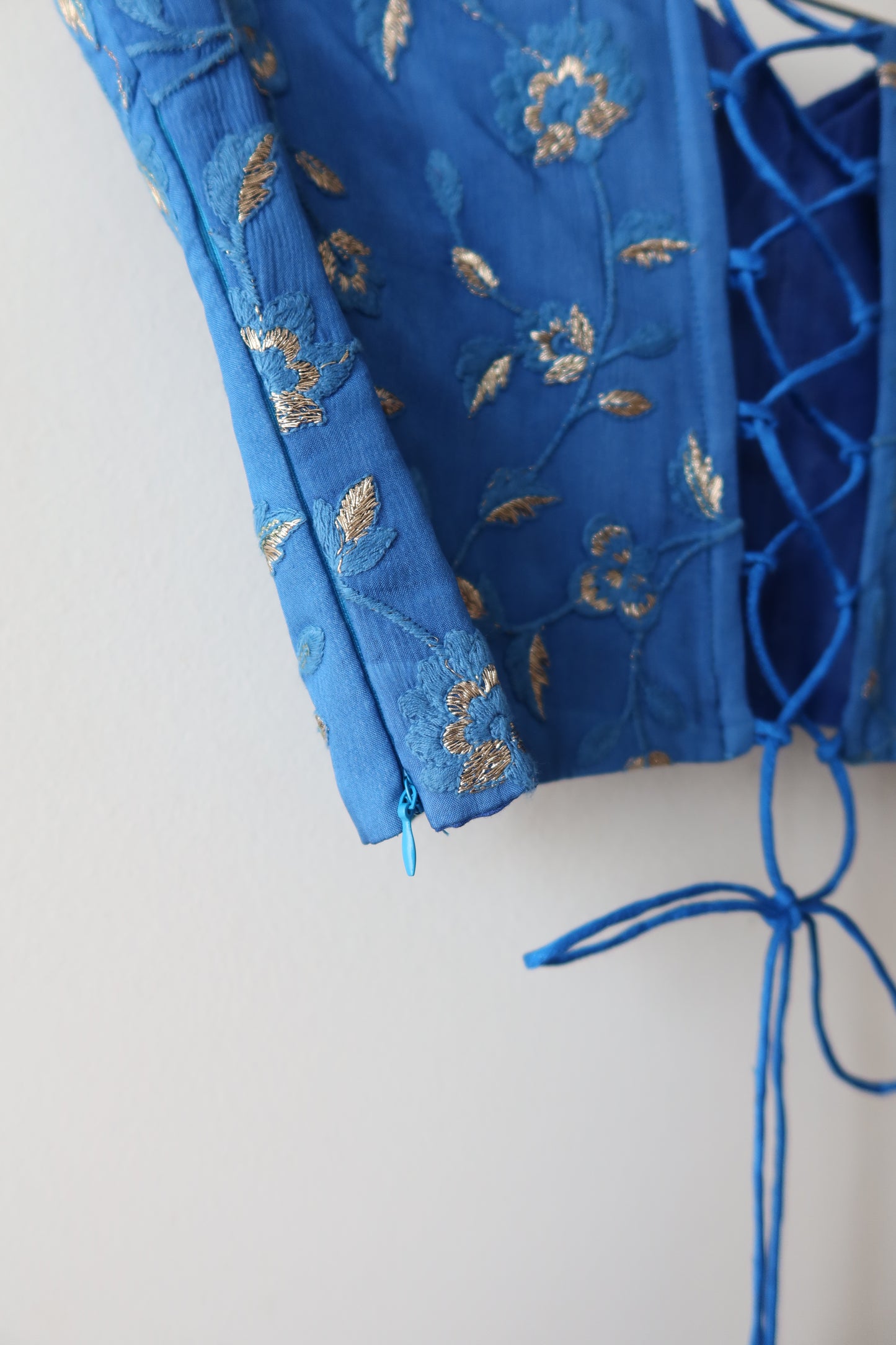 Blue Corset- New
