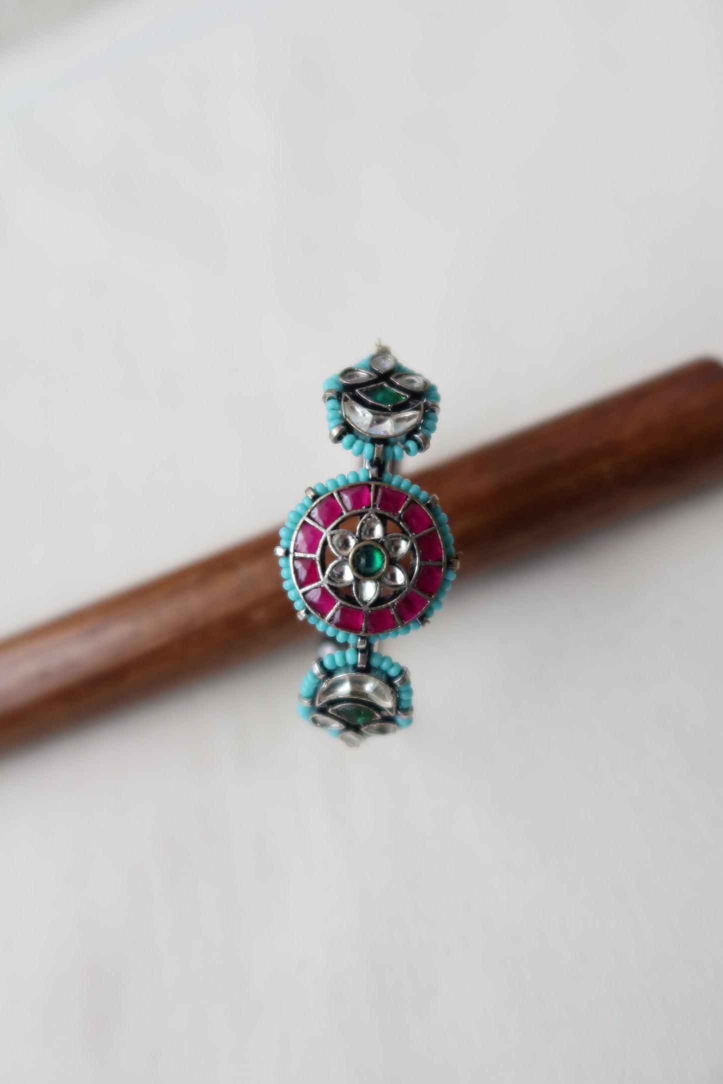 Oxidized Adjustable Silver Bracelets