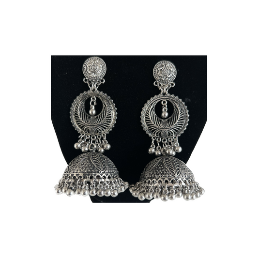 XL Jhumka Earrings - New, One Size