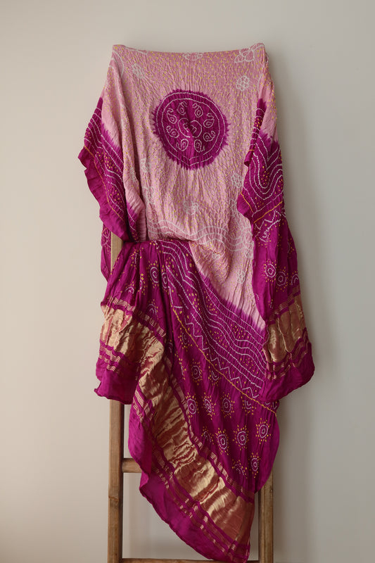 Hand Dyed Bandhani Dupatta - New