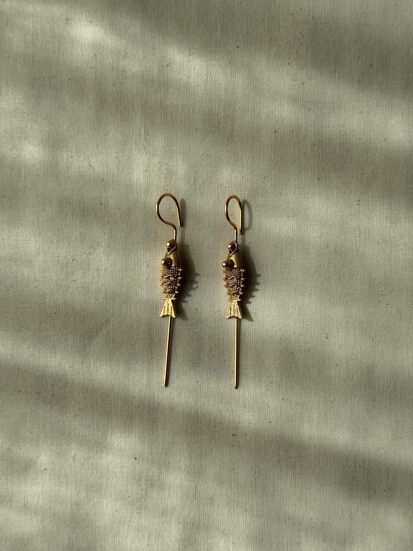 Gold Fish Earcuffs