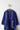 royal blue embroidered kurta with stole | 3XL