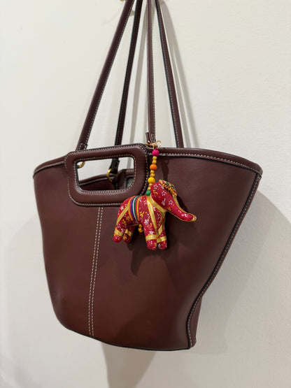 Handmade Elephant Bag Charms