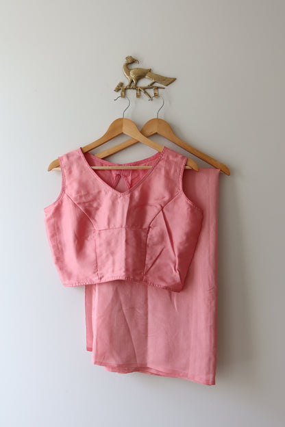 Soft Pink Saree- 40, Preloved