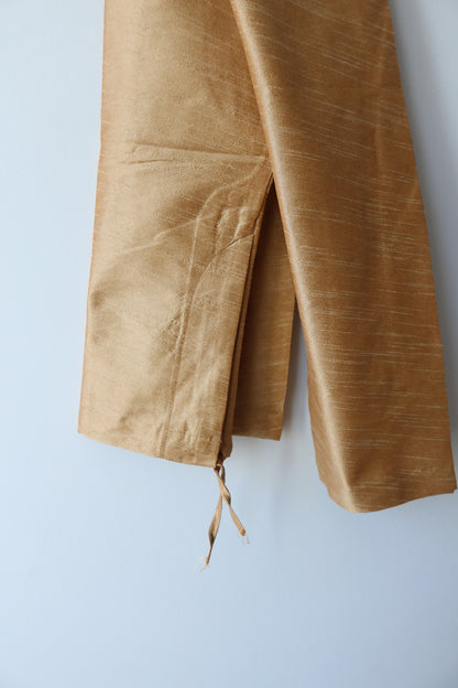 Green Silk Men’s Kurta Set - Size 42, New