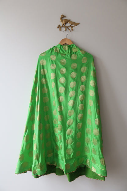 Banarasi Silk Lehenga Skirt - One Size Fits Most