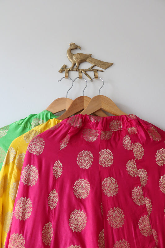 Banarasi Silk Lehenga Skirt - One Size Fits Most
