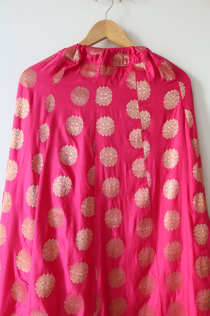 Banarasi Silk Lehenga Skirt - One Size Fits Most