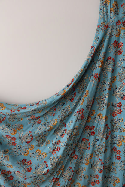 Baby Blue Halter Dress- Preloved, 40