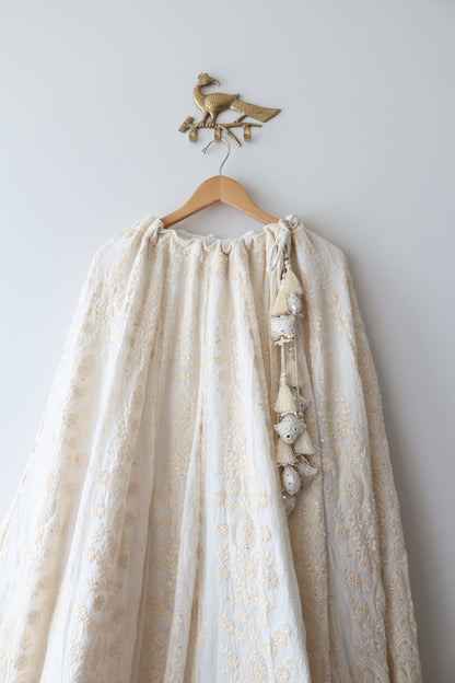 Classic Lucknowi Skirt Only - New