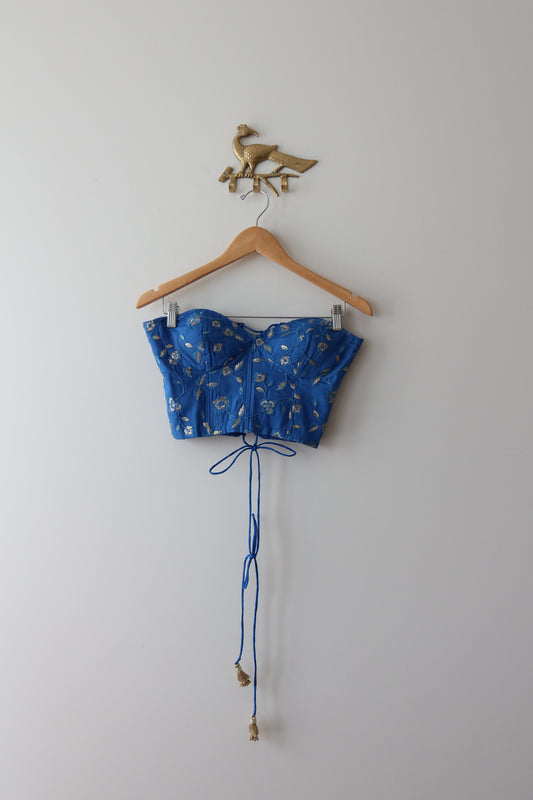 Blue Corset- New