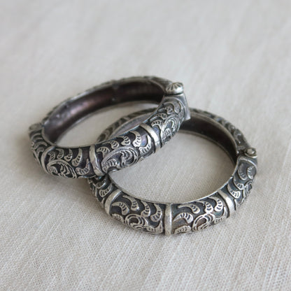 Laxmi Silver Kada Bangle - Brand New