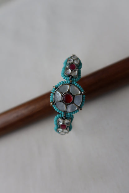 Oxidized Adjustable Silver Bracelets