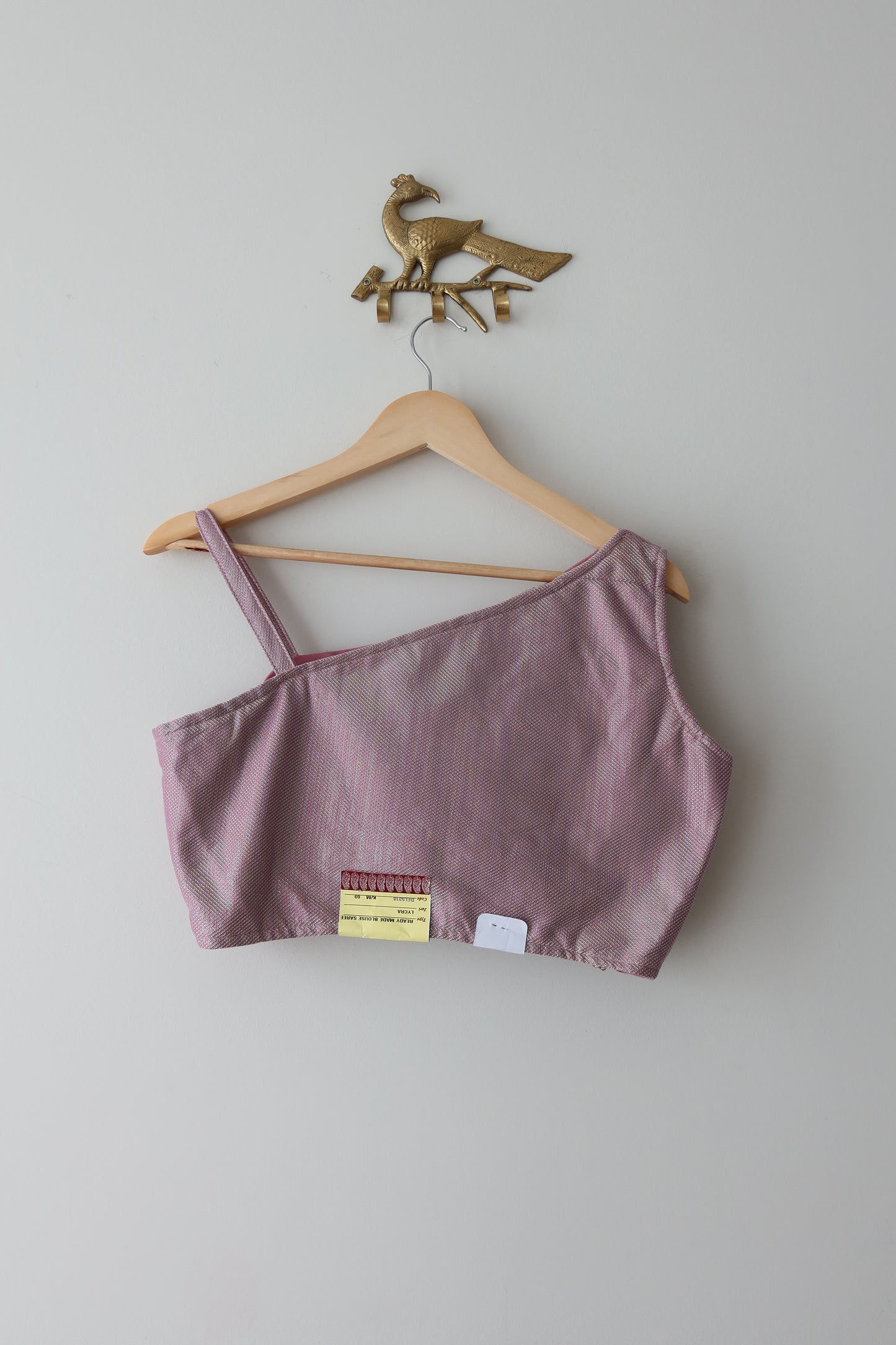 Iridescent Pink Lavender Sari Suit