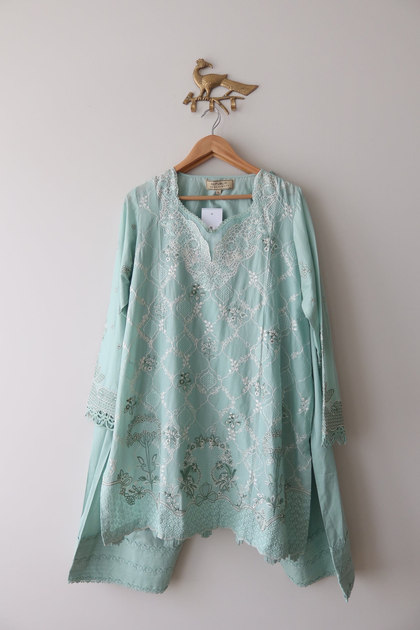 Mint Green Salwar Kameez