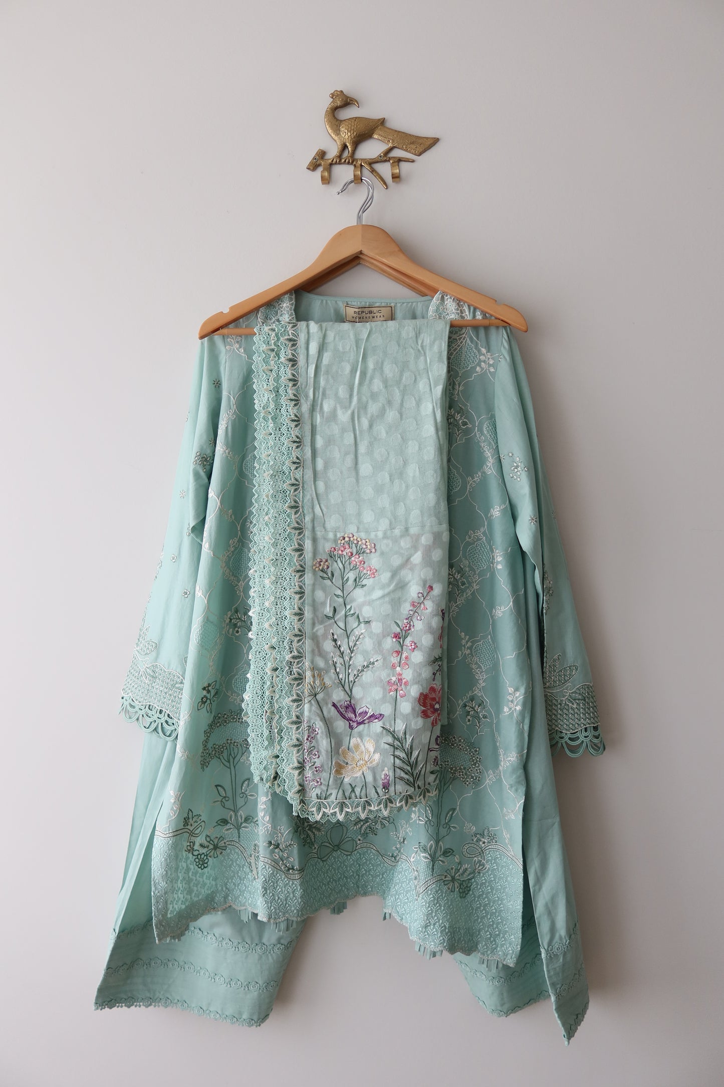 Mint Green Salwar Kameez