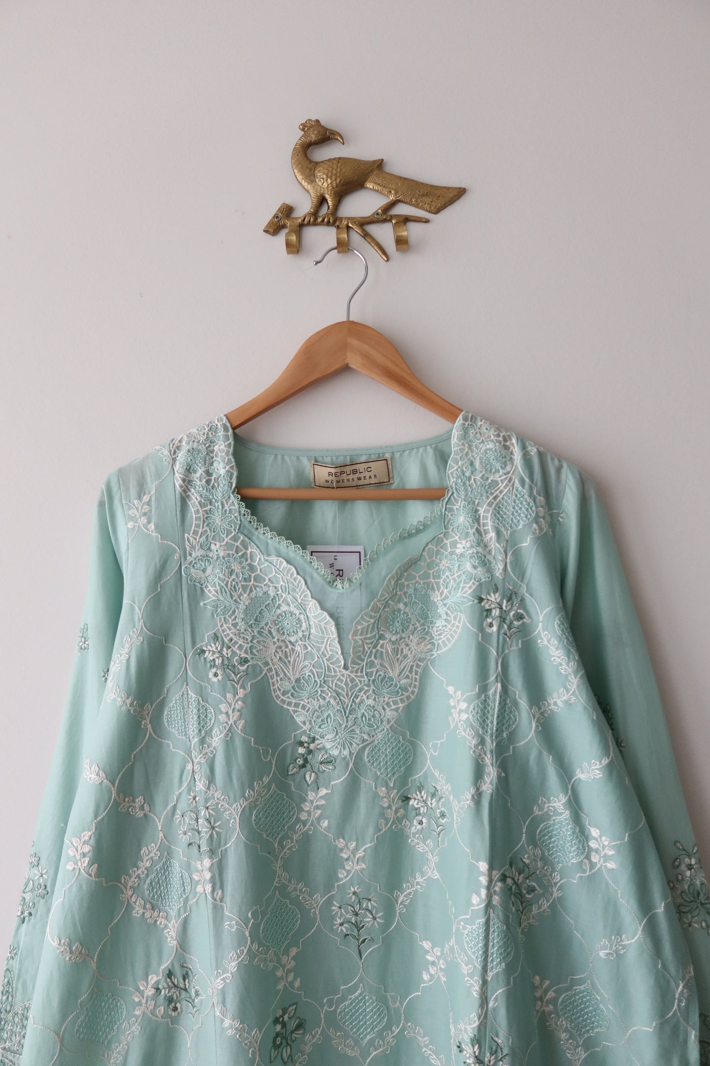 Mint Green Salwar Kameez