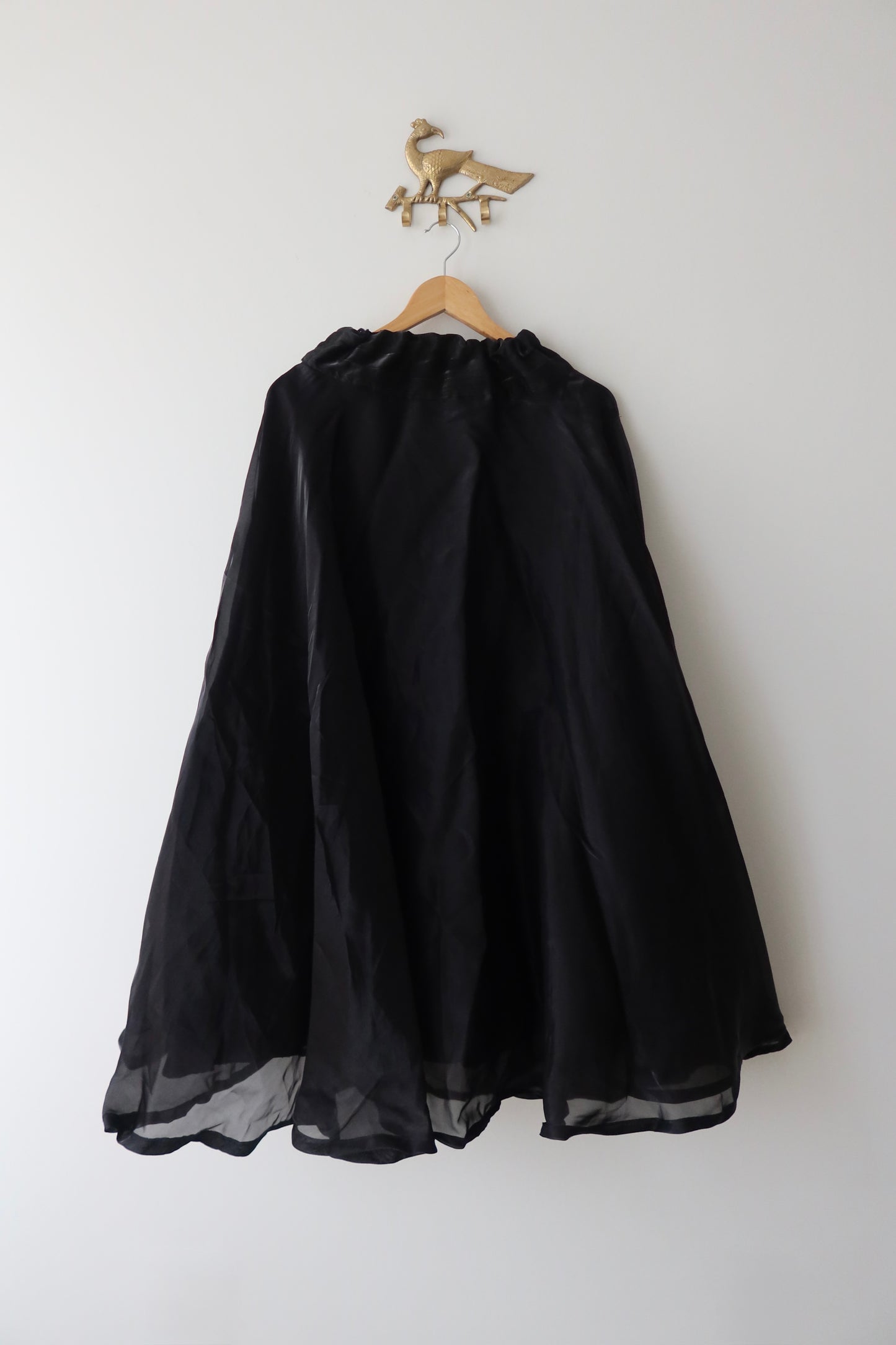 Black Embroidered 3-Piece Lehenga Set