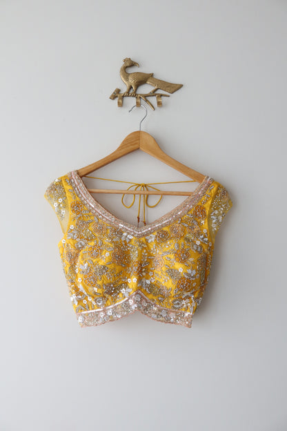 Yummy Sorbet Net Lehenga Set