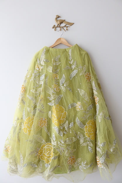 Yummy Sorbet Net Lehenga Set