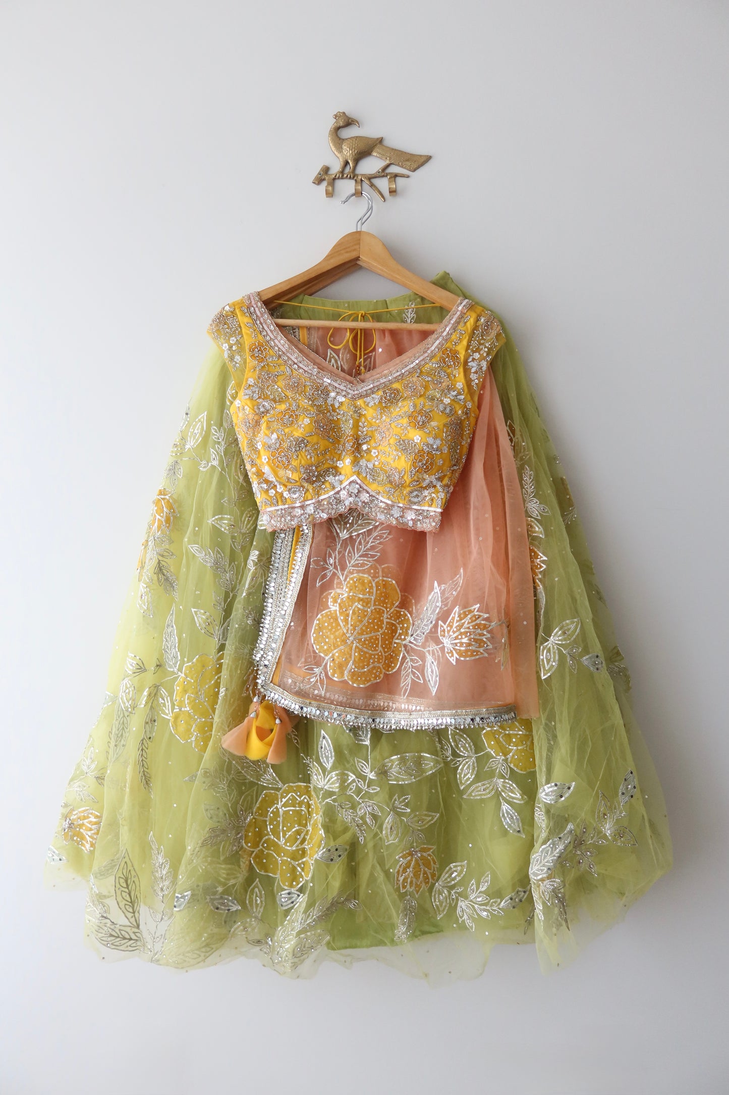 Yummy Sorbet Net Lehenga Set