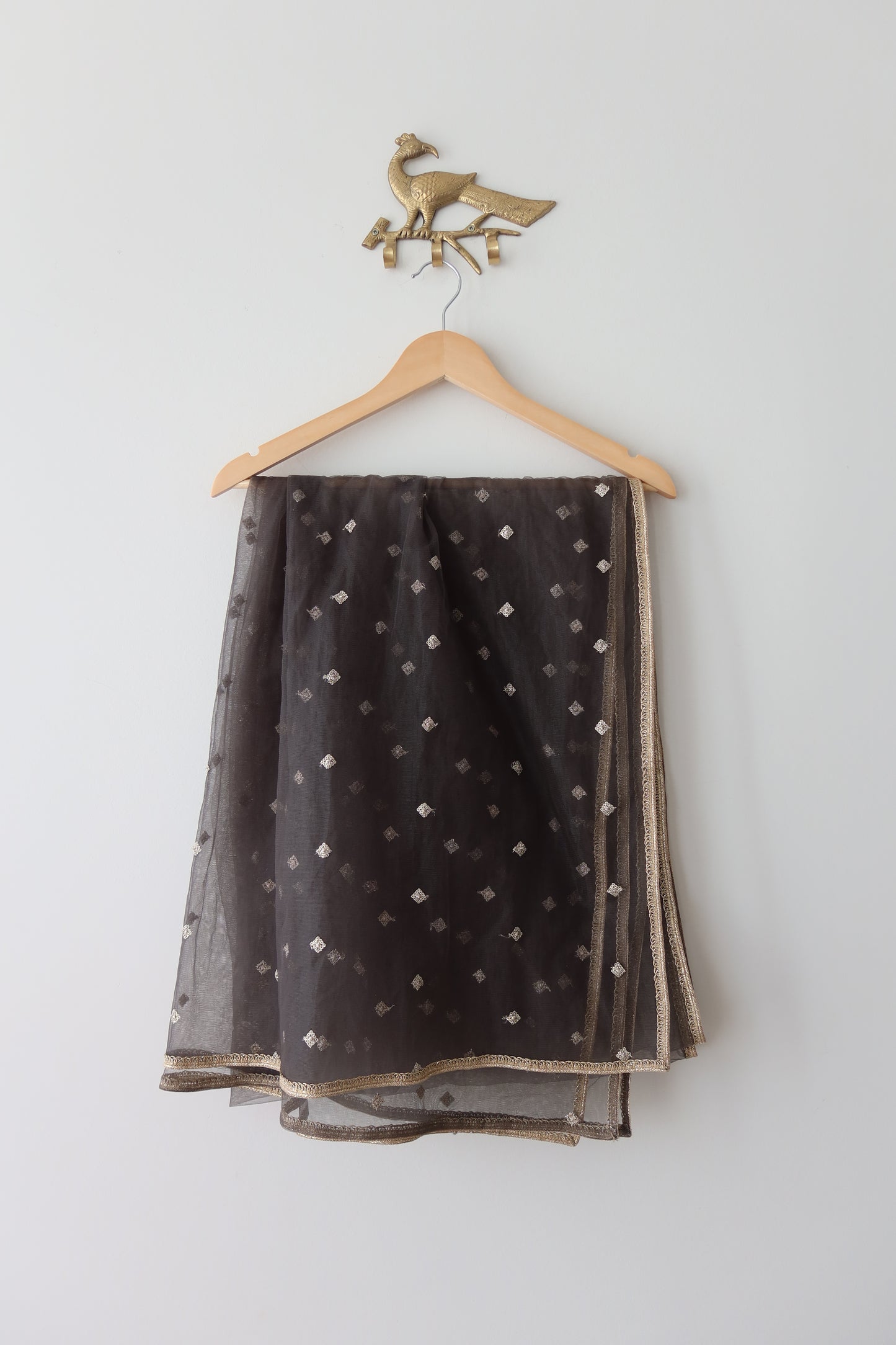 Gray Embellished Lehenga Set