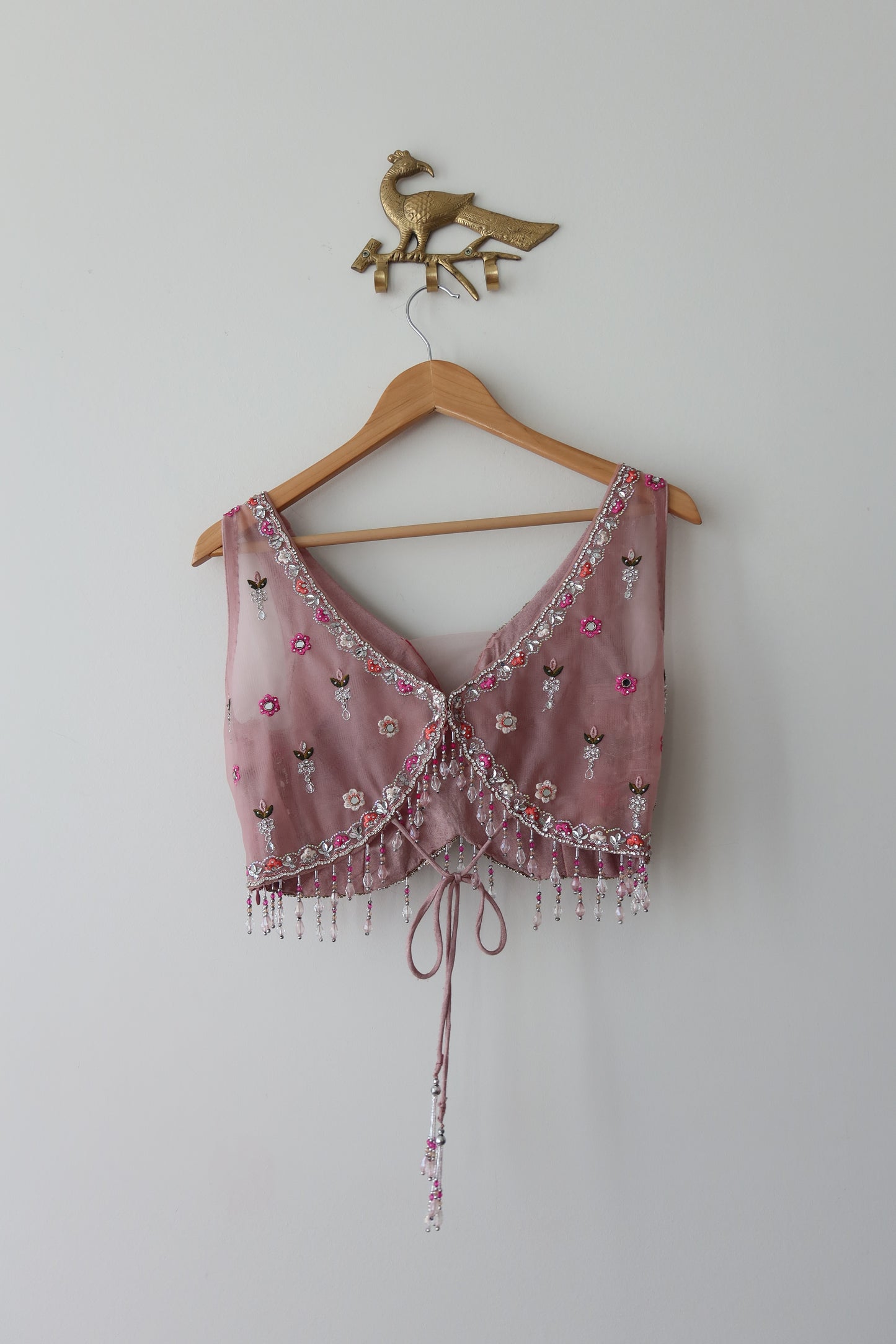 Blush Pink Embellished Lehenga Set