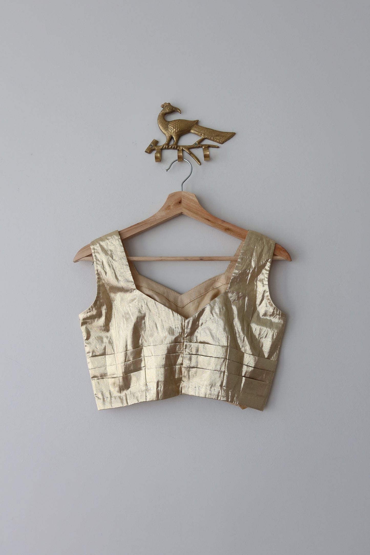 Gold Metallic Blouse