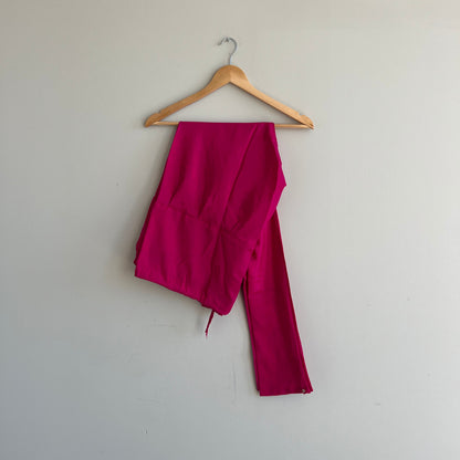 Blue & Pink Anarkali Set - Preloved