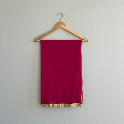 Blue & Pink Anarkali Set - Preloved