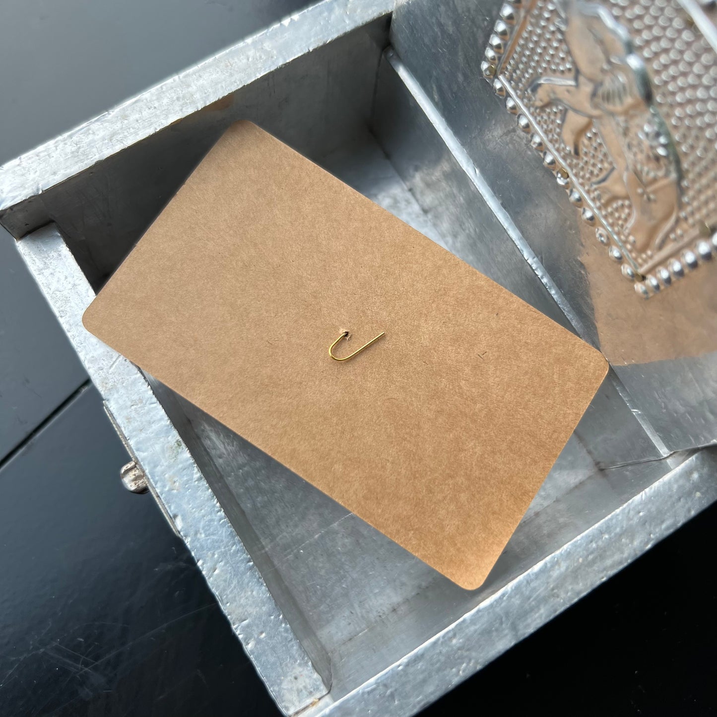 Fashionable Gold-Toned Nose Ring- New