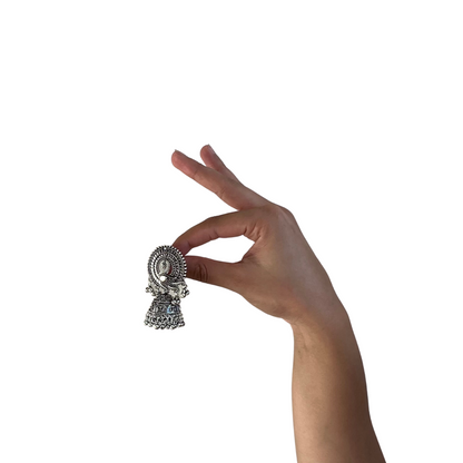 Elegant Peacock Jhumkas - New